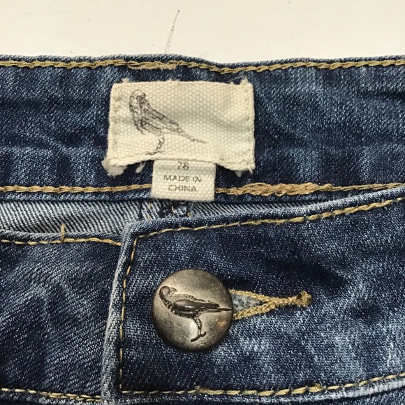 Anthropologie Bird Label Jean Shorts - Picture 8 of 11